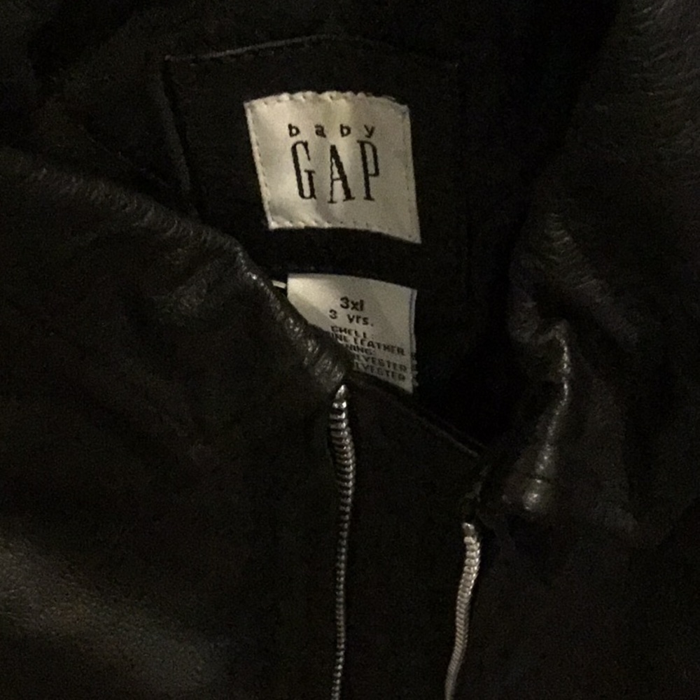 GAP Leather Jacket - Picture 2 of 6